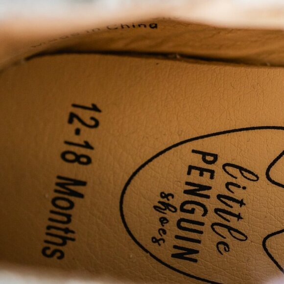 Little Penguin Shoes |  Baby 4 Navy Blue Mary Jane Rainbow - Picture 9 of 9